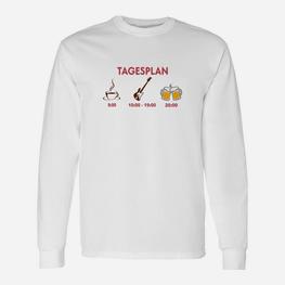 Tagenplan-Gitarren-Bass- Langarmshirts - Seseable