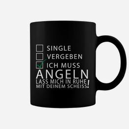 Angelbegeistertes Humor Tassen, Ich Muss Angeln für Fischer - Seseable