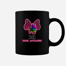 Caticorn Schmetterling Tassen, Einzigartiges Einhorn Katze Design - Seseable