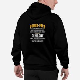 Bonus-Papa Dankeschön Hoodie, Anerkennung für Stiefvater - Seseable