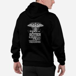 Ehre die Götter Hoodie für Herren, Liebe und Verteidigung Familie Tee - Seseable