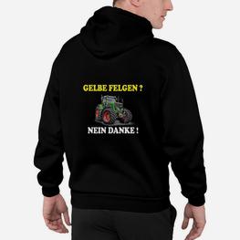 Gelbe Felgen Nein Danke Hoodie - Seseable