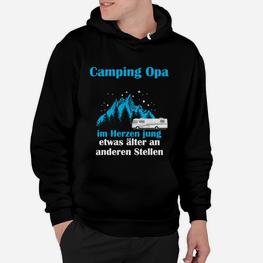 Camping Opa Lustiges Hoodie, Für Junggeblieben Omas - Seseable