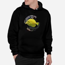 Fqkleiner Fisch Im Großen Meer Hoodie - Seseable