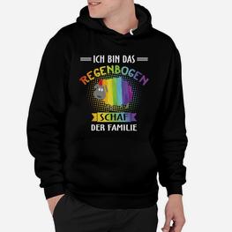 Lgbt Gaypride Ich Bin Das Regenbogen Schaf Der Familie Hoodie - Seseable