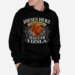 Magyar Vizsla Hütet Mein Herz Hoodie - Seseable