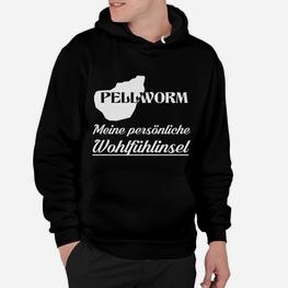 Pellworm Themen-Hoodie, Meine Wohlfühlinsel Souvenir - Seseable