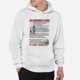 Ge Ich Bin So Dankbar Dass Du Mein Sohn Bist-mama Hoodie - Seseable