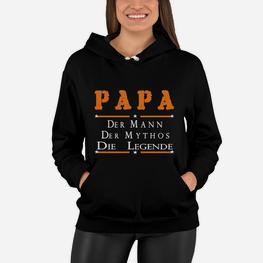 Papa Mann Mythos Legende Hoodie, Lustiges Geschenk zum Vatertag - Seseable