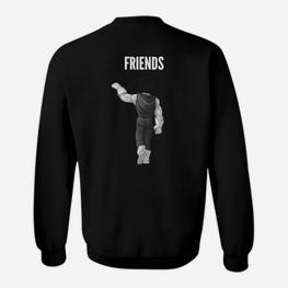 Drache Ball Z Beste Freunde Vegeta Sweatshirt - Seseable