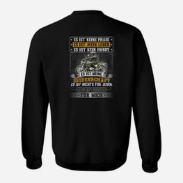 Es Ist Mein Leben Motorrader Sweatshirt - Seseable