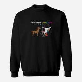 Deiner Tante Meeine Tante Sweatshirt - Seseable