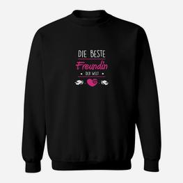 Die Beste Freundin Der Welt Sweatshirt - Seseable