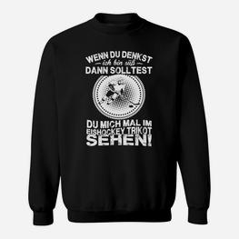 Eishockey Fan Sweatshirt Eishockeytrikot Stolz Design, Statement - Seseable