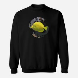 Fqkleiner Fisch Im Großen Meer Sweatshirt - Seseable