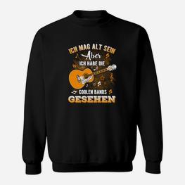 Ich Habe Die Coolen Bands Gitarre Sweatshirt - Seseable