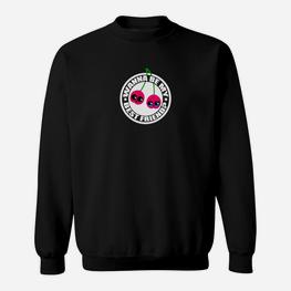 Lustige Kirschen Beste Freunde Sweatshirt - Seseable