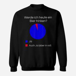 Lustiges Bier I Alkohol Trinken Party Fe Sweatshirt - Seseable