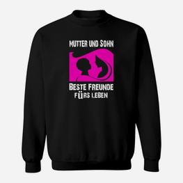 Mutter Sohn BFF fürs Leben Sweatshirt, Beste Freunde Familie Tee - Seseable