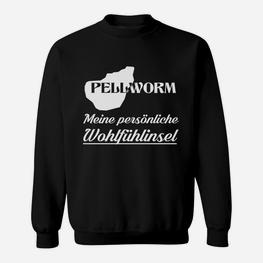 Pellworm Themen-Sweatshirt, Meine Wohlfühlinsel Souvenir - Seseable