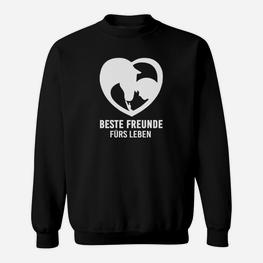 Pferd Beste Freunde Furs Leben Sweatshirt - Seseable