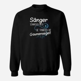 Sänger Schnarchen Nicht Sweatshirt - Gaumensegel Trainer für Musiker - Seseable