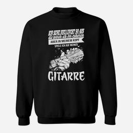 Spiele Ich Auf Meiner Gitarre Sweatshirt - Seseable
