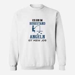 Angeln Ich Bin Im Ruhestand Sweatshirt - Seseable