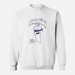 Cool Summer Vibes Illustration Herren Sweatshirt, Sommer-Design Tee - Seseable