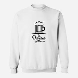 Ein Bierchen Geht Immer Sweatshirt - Seseable