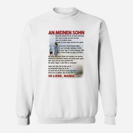 Ge Ich Bin So Dankbar Dass Du Mein Sohn Bist-mama Sweatshirt - Seseable