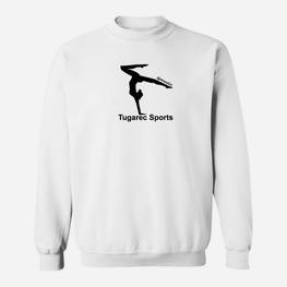 Gymnastik & Parkour Sweatshirt Herren, Tugarec Sports mit Athleten-Silhouette - Seseable