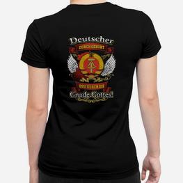 Ossi Durch Die Gnade Gottes Frauen T-Shirt - Seseable