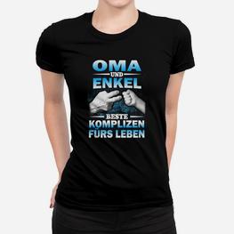 Oma und Enkel Frauen Tshirt, Beste Komplizen Lebenslang - Seseable