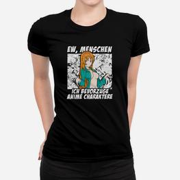 S Anime Bevorzuge Anime Charaktere Frauen T-Shirt - Seseable