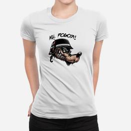 Nu Pogodi Wolf Russia Gopnik Frauen T-Shirt - Seseable