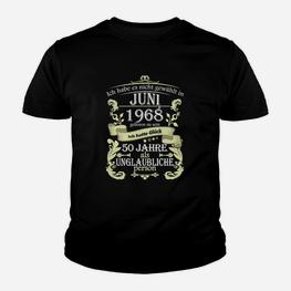 50 Jahre Unglaubliche Geschichten Kinder Tshirt – Jubiläumsausgabe Juni 1968 - Seseable