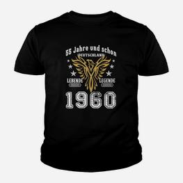 55 Jahre Lebende Legende 1960 Deutschland Geburtstags-Kinder Tshirt - Seseable