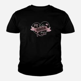 Die Beste Mama Der Welt Kinder T-Shirt - Seseable