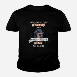 Hovawart Hund Liebhaber Kinder Tshirt, Lustige Spruch Motive - Seseable
