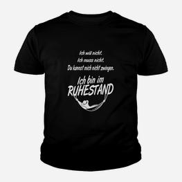 Ruhestand Kinder Tshirt: Ich Bin Im Ruhestand, Lustiges Geschenk - Seseable