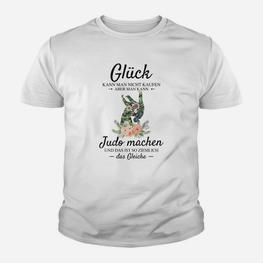 Judo Spruch Kinder Tshirt für Herren, Sportmotiv Glück & Judo Vergleich - Seseable