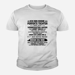 Personalisiertes Väter Kinder Tshirt Perfekte Tochter & Bester Freund Design - Seseable