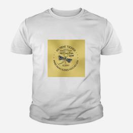 Vintage Tour-Motivdruck Herren Kinder Tshirt in Weiß, Retro Musik Tee - Seseable