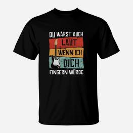 Lustiges Gitarrenspieler T-Shirt, Spruch für Musiker - Seseable