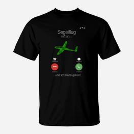 Lustiges Segelflug-T-Shirt, Ideal für Gleitschirmflieger - Seseable