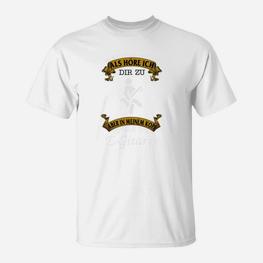 Es Könnt So Aussehten E Gitarre T-Shirt - Seseable