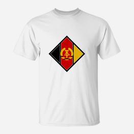 Flugzeugemblem Des Ddr-s T-Shirt - Seseable