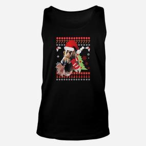 Festliches Bulldogge Unisex TankTop mit Weihnachts-Ugly-Sweater Design - Seseable De