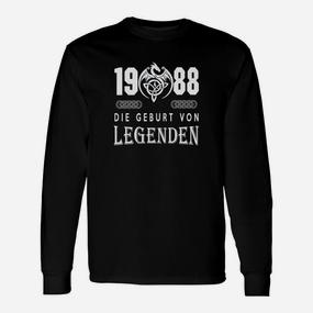 1988 Die Geburt Von Legenden Langarmshirts - Seseable De